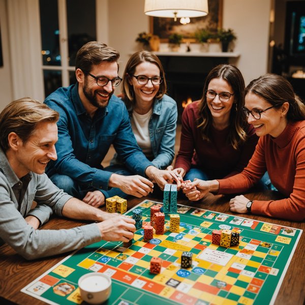 Comment organiser une soirée de jeux de société pour adultes, avec des conseils sur la sélection des jeux et l'animation ?