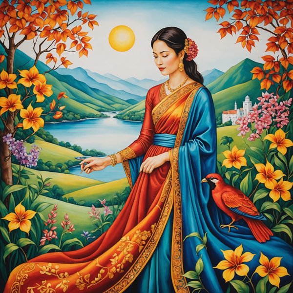 Comment les techniques de la peinture sur soie peuvent-elles être enseignées aux débutants ?