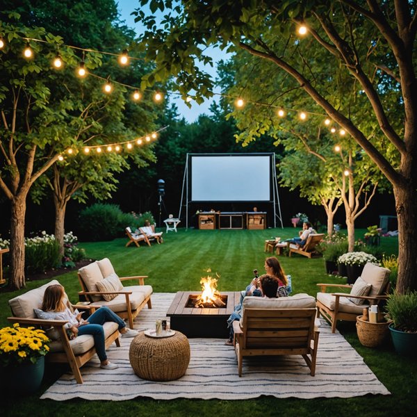 Quelles astuces pour organiser une séance de cinéma en plein air dans votre jardin ?